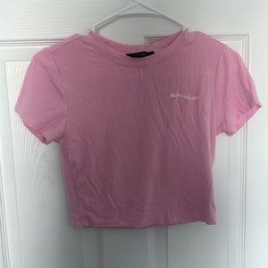 Forever 21 fitted crop top